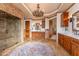 Spacious bathroom with dual vanities, a large shower, and a freestanding tub at 41667 N 113Th Pl, Scottsdale, AZ 85262