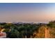 Beautiful city lights and mountain views seen from property at 41667 N 113Th Pl, Scottsdale, AZ 85262