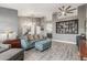 Cozy living room showcasing modern decor and stylish furnishings at 6918 W Villa Hermosa W --, Glendale, AZ 85310