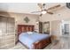 This spacious main bedroom features ample closet space, neutral colors, and durable flooring at 6918 W Villa Hermosa W --, Glendale, AZ 85310