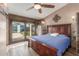 The main bedroom features ample closet space and private backyard access at 6918 W Villa Hermosa W --, Glendale, AZ 85310