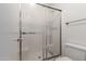 Bathroom with glass enclosed walk-in shower at 700 E Mesquite Cir # O210, Tempe, AZ 85288