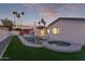 A backyard oasis with a pool and spa creates an ideal outdoor living space at 720 E Chilton Dr, Tempe, AZ 85283