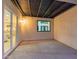 View of the covered patio, showing the expansive space and exterior lighting at 720 E Chilton Dr, Tempe, AZ 85283