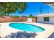 Enjoy the sparkling pool, ideal for summer fun and relaxation in the privacy of your own backyard at 724 W Missouri Ave, Phoenix, AZ 85013