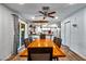 Open concept view of kitchen and dining areas, with outdoor access at 8116 N 55Th Dr, Glendale, AZ 85302