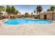 Community pool featuring an oasis and lounge area at 89 E Palomino Dr, Gilbert, AZ 85296