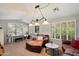 Inviting living room with comfortable seating, natural light, and stylish decor at 11253 E Peterson Ave, Mesa, AZ 85212