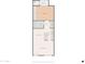Floor plan featuring living room, dining area, kitchen, bathroom, and bedroom with balcony at 12123 W Bell Rd # 211, Surprise, AZ 85378