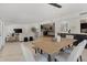 Open concept dining room with view of living room at 1509 W Kiowa Ave, Mesa, AZ 85202