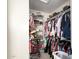 Walk-in closet featuring ample storage for shoes, clothes and accessories at 19230 N 5Th St, Phoenix, AZ 85024