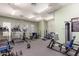 Well-equipped fitness center with treadmills, weights, and exercise machines at 3037 E Hobart St, Gilbert, AZ 85296