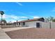 Lovely one-story home with a two car garage and low maintenance desert landscaping at 3614 W Danbury Dr, Glendale, AZ 85308