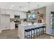 Beautifully updated kitchen featuring a breakfast bar, stainless appliances, and lots of light at 3614 W Danbury Dr, Glendale, AZ 85308