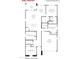 Layout of the 'Goldenrod II' home featuring 4 bedrooms, 2 baths, a 2-car garage, and a covered patio at 36972 W Santa Maria St, Maricopa, AZ 85138