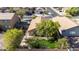 This home boasts a cozy backyard with mature landscaping and a charming patio at 3713 W Nancy Ln, Phoenix, AZ 85041