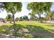 Beautifully maintained community park featuring green lawns, mature trees, and recreational facilities at 3713 W Nancy Ln, Phoenix, AZ 85041