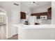 Cozy kitchen with white countertops, subway tile backsplash, and stainless steel appliances at 3713 W Nancy Ln, Phoenix, AZ 85041