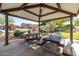 Inviting picnic area with covered tables, perfect for community gatherings and outdoor dining at 3713 W Nancy Ln, Phoenix, AZ 85041