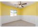 Bedroom with neutral carpet and white wainscoting accent walls at 4307 E Shetland Dr, San Tan Valley, AZ 85140