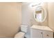 Bathroom with toilet and sink at 711 E Mckinley St, Phoenix, AZ 85006