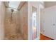 Shower with tile and ceiling window at 711 E Mckinley St, Phoenix, AZ 85006