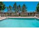 Community pool at a home featuring cool, refreshing water and ample sunshine at 7740 E Heatherbrae Ave # 3, Scottsdale, AZ 85251