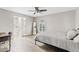 Bright bedroom connects to an en-suite bathroom, offering convenience at 8361 E San Rafael Dr, Scottsdale, AZ 85258