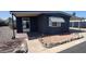 Charming manufactured home featuring tasteful gravel landscaping and covered entry for added curb appeal at 11000 N 91St Ave # 84, Peoria, AZ 85345
