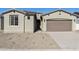 Charming single-Gathering home with a well-kept lawn and neutral-toned exterior paint, plus a two car garage at 19028 W Rose Ln, Waddell, AZ 85355