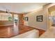 Spacious living room featuring hardwood floors and natural light at 22432 N 52Nd Pl, Phoenix, AZ 85054