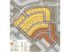 Community map showing lot locations, street names, and community amenities like mailboxes and street lights at 25340 N 172Nd Dr, Surprise, AZ 85387