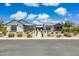 Beautiful home with manicured landscaping, visible house numbers, and well maintained front yard at 2630 E Lovebird Ln, Gilbert, AZ 85297