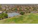 Residential neighborhood with community park, tennis courts, and tree-lined streets at 27053 N 172Nd Ln, Surprise, AZ 85387