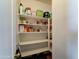 Walk-in pantry for storing food and kitchen accessories at 3128 W Belle Ave, San Tan Valley, AZ 85144