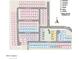 Community map shows lot locations within the neighborhood at 3853 S Buttercup Cir, Mesa, AZ 85212