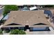 An aerial view of a home showing the roof and updated features of the exterior at 4822 N 63Rd Ln, Phoenix, AZ 85033