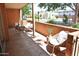 Comfortable patio area perfect for relaxing and enjoying the outdoor scenery with brick surround at 5246 N 20Th St # B1, Phoenix, AZ 85016