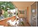 Outdoor patio area perfect for relaxing with outdoor furniture, neighborhood views and brick surround at 5246 N 20Th St # B1, Phoenix, AZ 85016