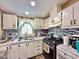 Updated kitchen featuring white cabinets, granite countertops, and stainless steel appliances at 8218 S 7Th St # Ofc, Phoenix, AZ 85042