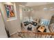 Grand home with an aerial view into the living and dining areas, showing off the open floor plan at 8447 W Tether Trl, Peoria, AZ 85383