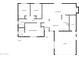 Detailed floor plan showcasing bedrooms, baths, living spaces, kitchen, dining area, foyer, porch, utility, and garage at 1105 W Anderson Dr, Phoenix, AZ 85023