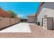Long driveway and garage, plus yard with desert-style landscaping at 13034 W Krall Ct, Glendale, AZ 85307