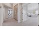 Hallway with carpet, storage, and views of the bedroom at 2258 N Gentry --, Mesa, AZ 85213