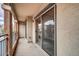 Spacious balcony with sliding glass doors offers outdoor living with views and natural light at 2727 N Price Rd # 6, Chandler, AZ 85224