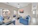 Comfortable living room with large sliding glass doors, neutral tones, and modern decor at 2727 N Price Rd # 6, Chandler, AZ 85224