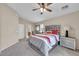 Serene main bedroom with stylish furnishings, neutral tones, and ample natural light at 2727 N Price Rd # 6, Chandler, AZ 85224