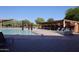 Beautiful community pool with shade structures and plenty of seating, perfect for relaxing on sunny days at 3766 E Ringtail Way, Phoenix, AZ 85050