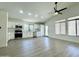 Bright kitchen featuring stainless steel appliances, white cabinets, and plenty of natural light at 4050 E Agave Rd, Phoenix, AZ 85044