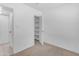 Clean, neutral bedroom with carpet and large closet at 527 N Lesueur --, Mesa, AZ 85203